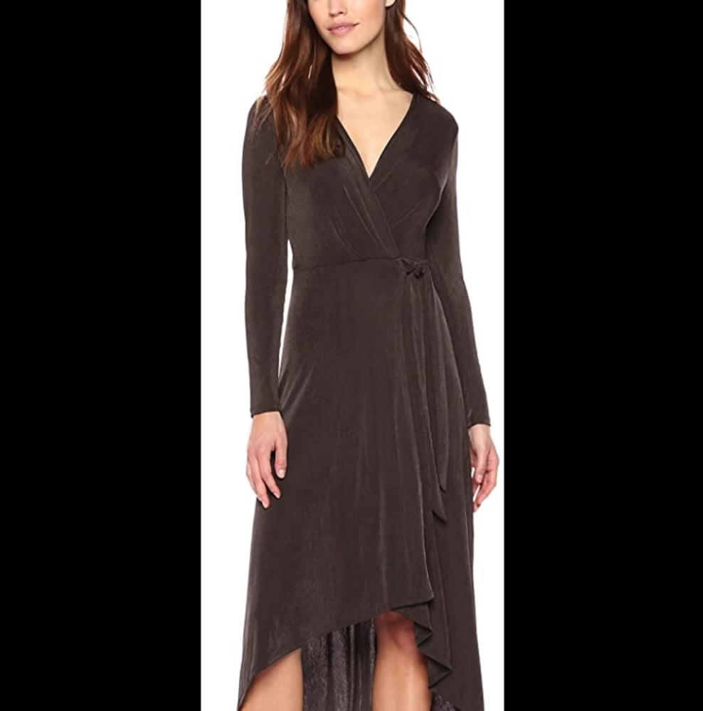NWOT, ASTR The Label Melonie Wrap Midi Dress